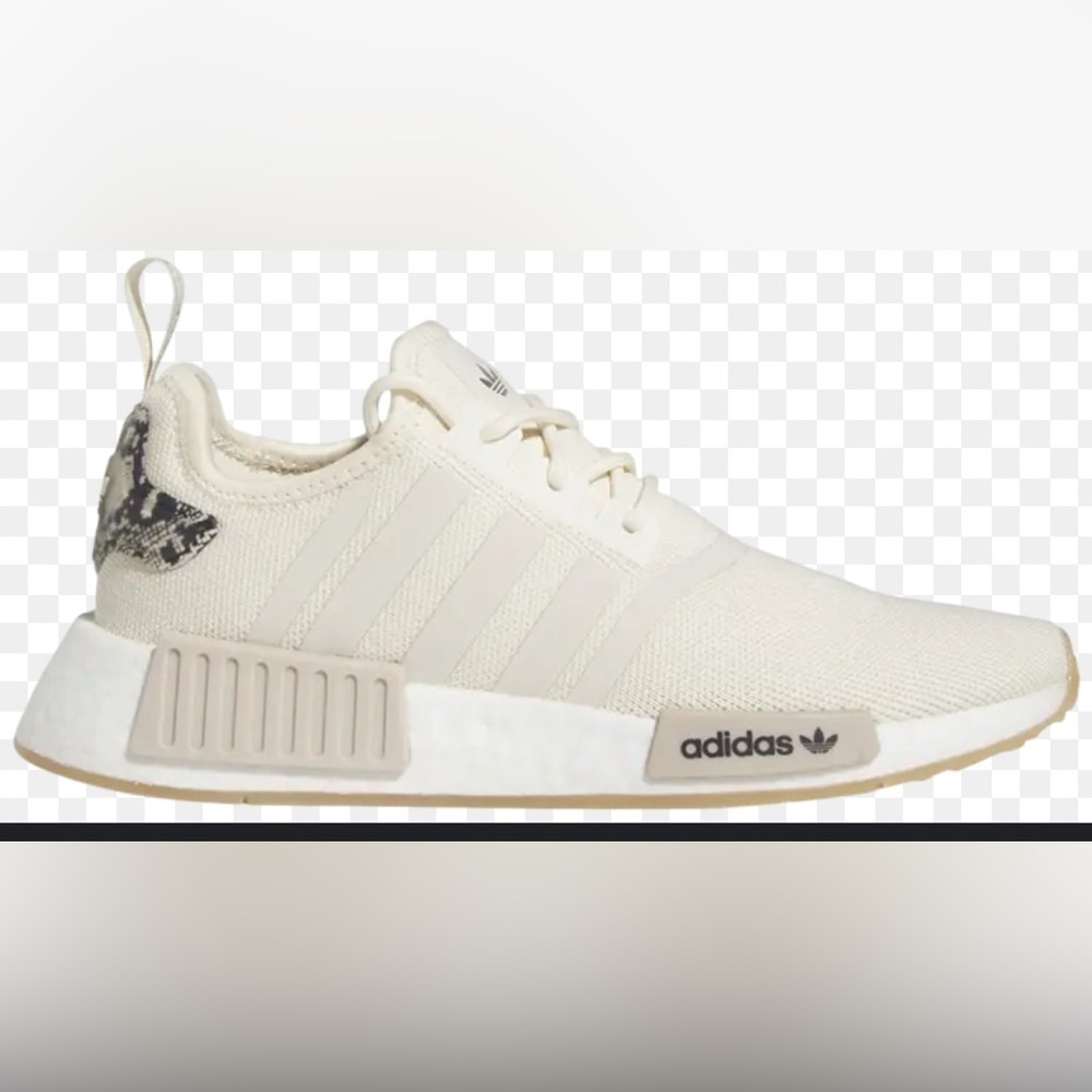 Adidas Beige Knit Sneakers
